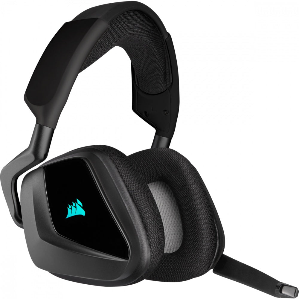 Corsair Audífonos Gamer VOID RGB ELITE Wireless 7.1, Inalámbrico, USB, Negro