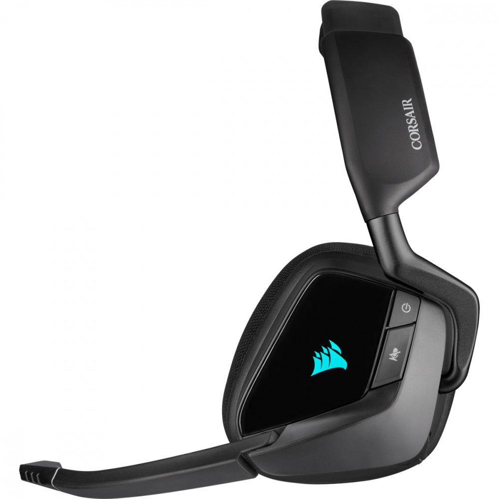 Corsair Audífonos Gamer VOID RGB ELITE Wireless 7.1, Inalámbrico, USB, Negro