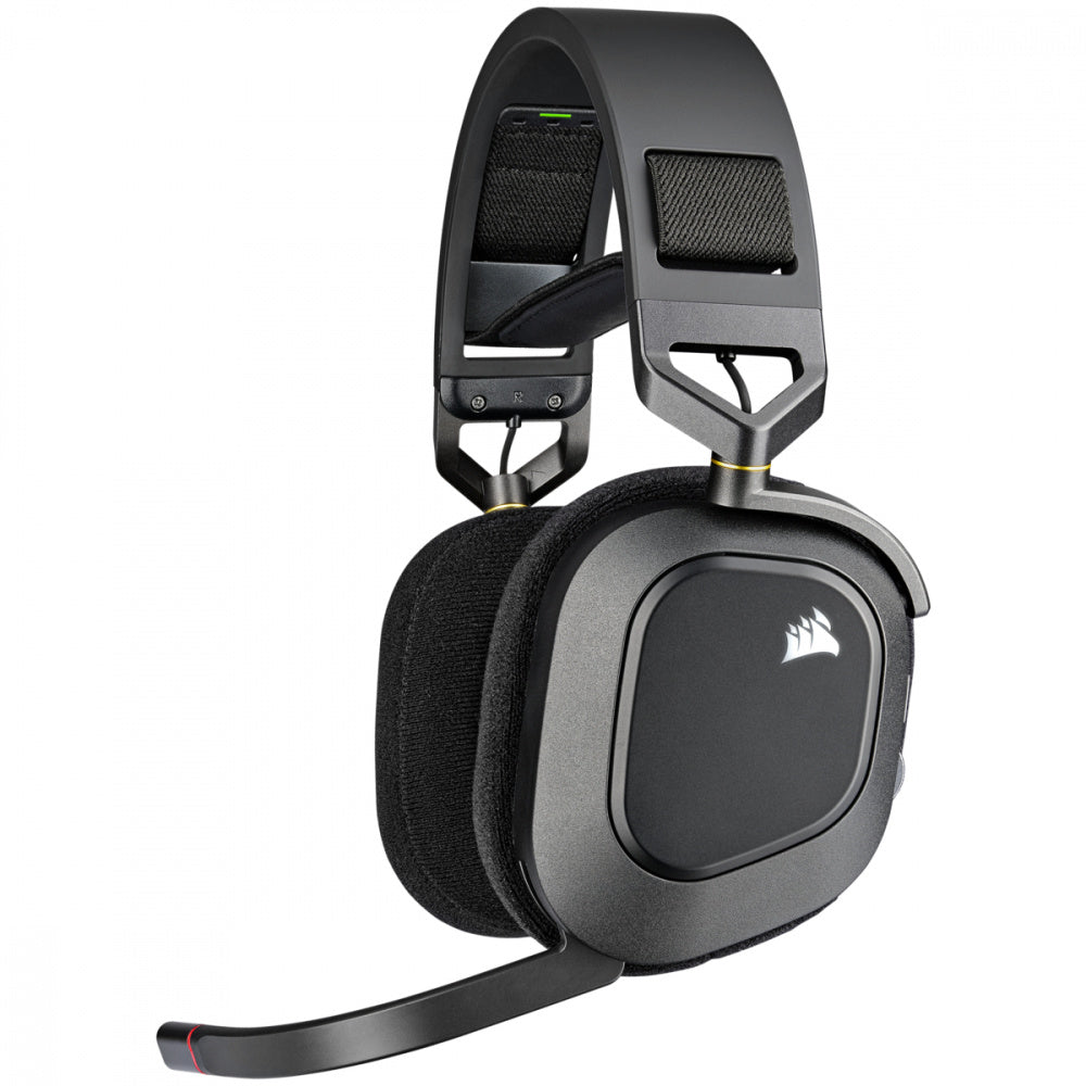 Corsair Audifonos Gamer HS80 RGB Wireless, Inalámbrico, USB, Negro