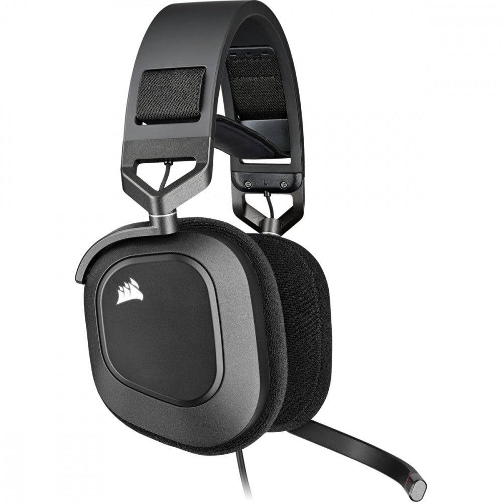 Corsair Audífonos Gamer HS80 RGB USB, Alámbrico, 1.8 Metros, USB, Negro