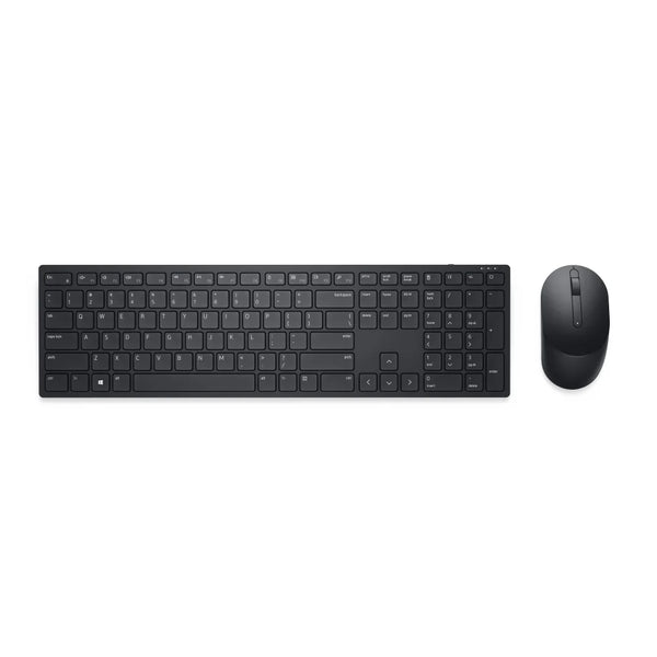 Kit de Teclado y Mouse Dell KM5221W, Inalámbrico, USB, Negro (Español)