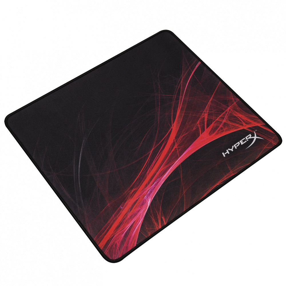 Mousepad Gamer HyperX FURY S Speed Edition M, 36 x 30cm, Negro/Rojo