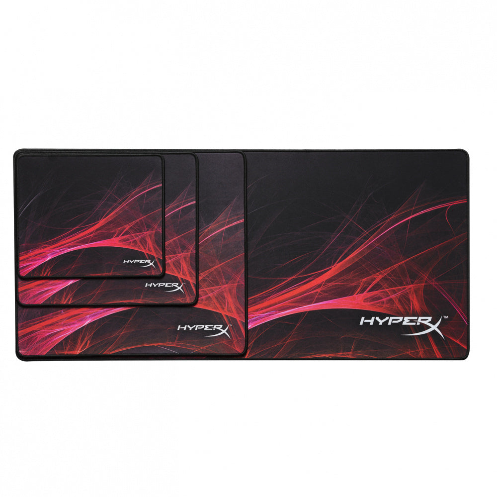 Mousepad Gamer HyperX FURY S Speed Edition M, 36 x 30cm, Negro/Rojo