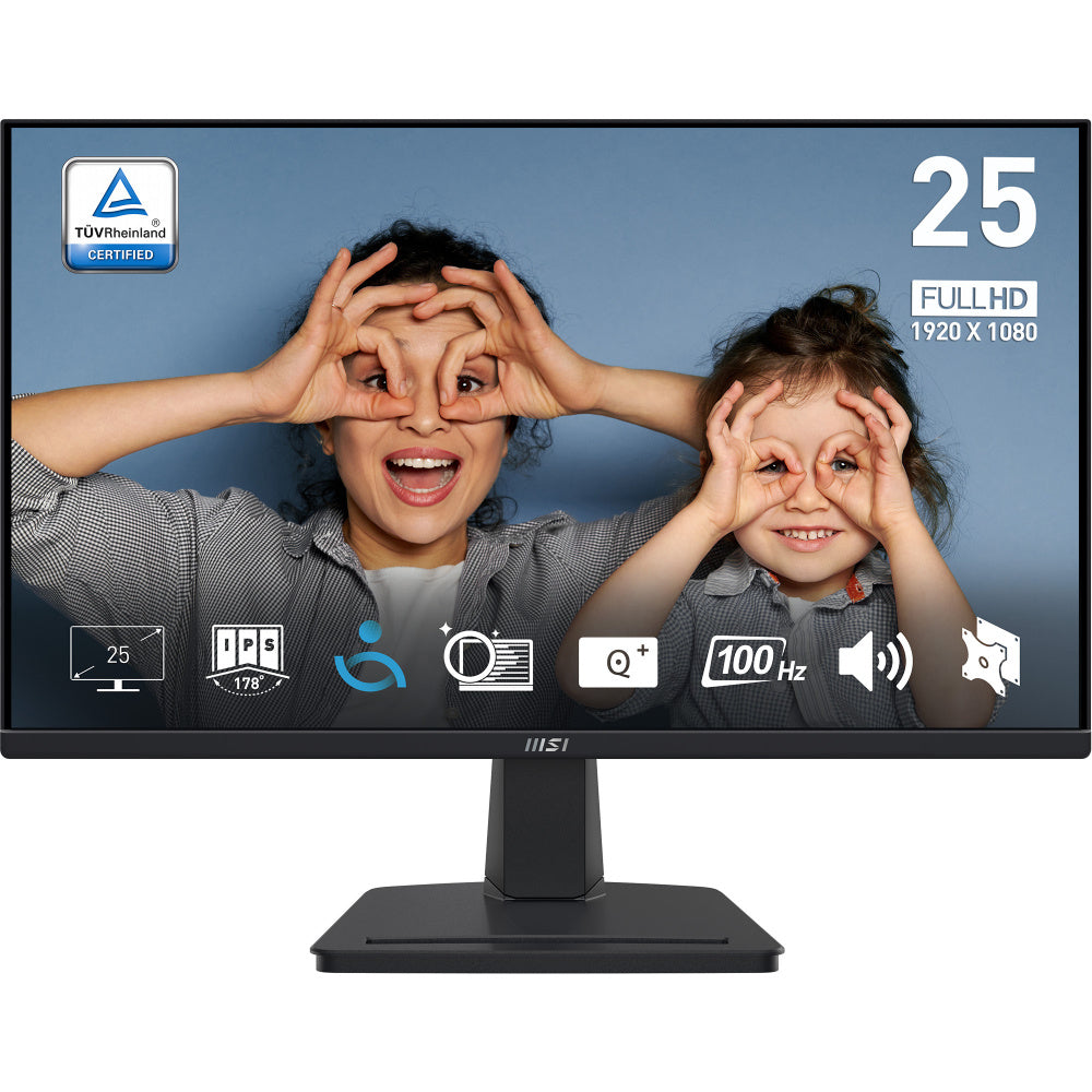 Monitor MSI PRO MP251 LED 24.5", Full HD, 100Hz, HDMI, Bocinas Integradas, Negro