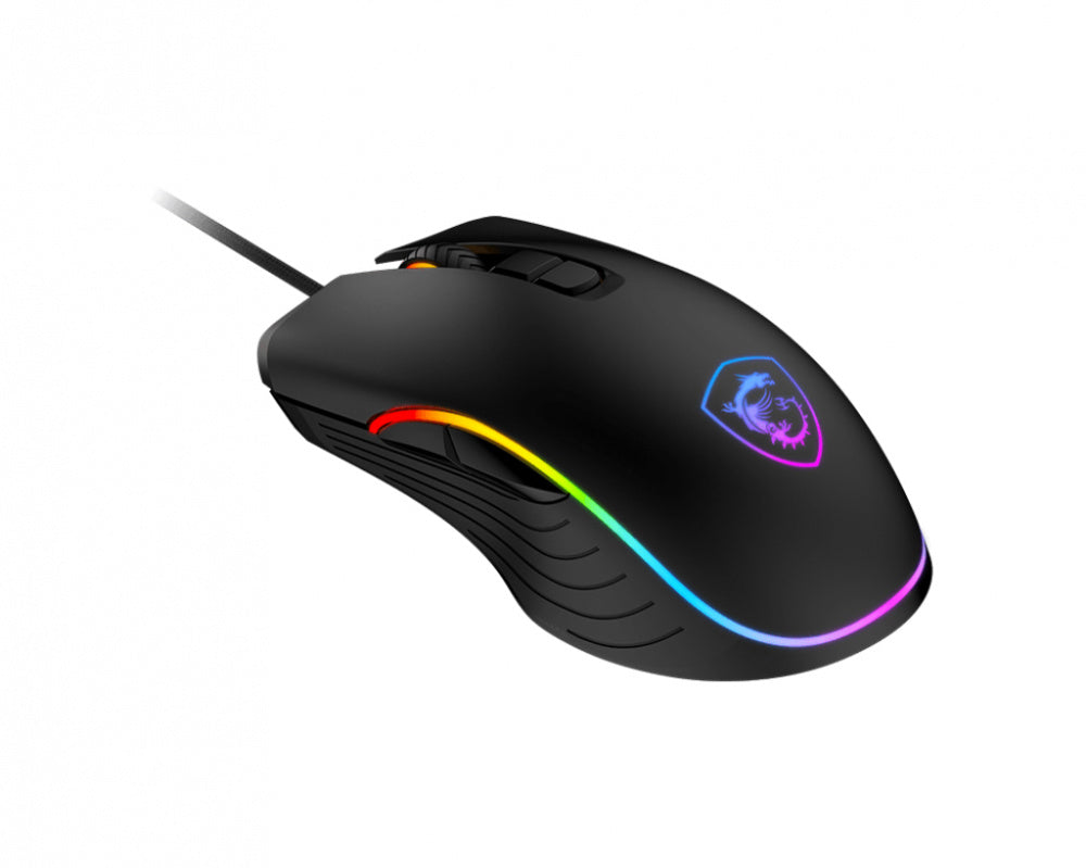 ﻿Mouse Gamer MSi Óptico FORGE GM300, Alámbrico, USB, 7200DPI, Negro