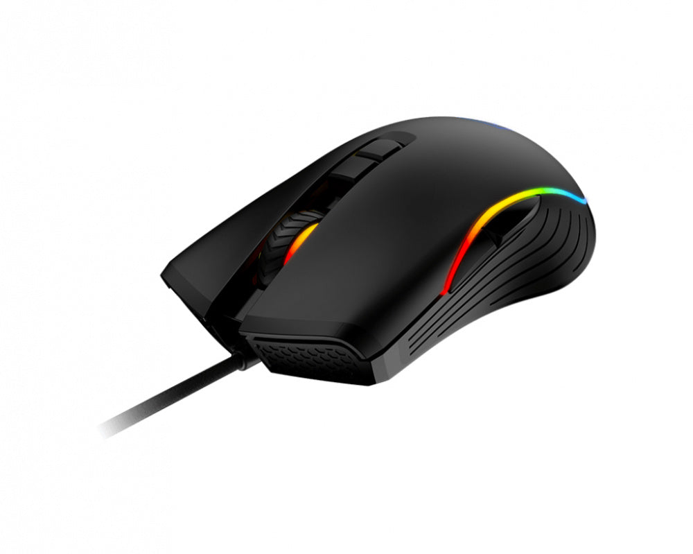 ﻿Mouse Gamer MSi Óptico FORGE GM300, Alámbrico, USB, 7200DPI, Negro