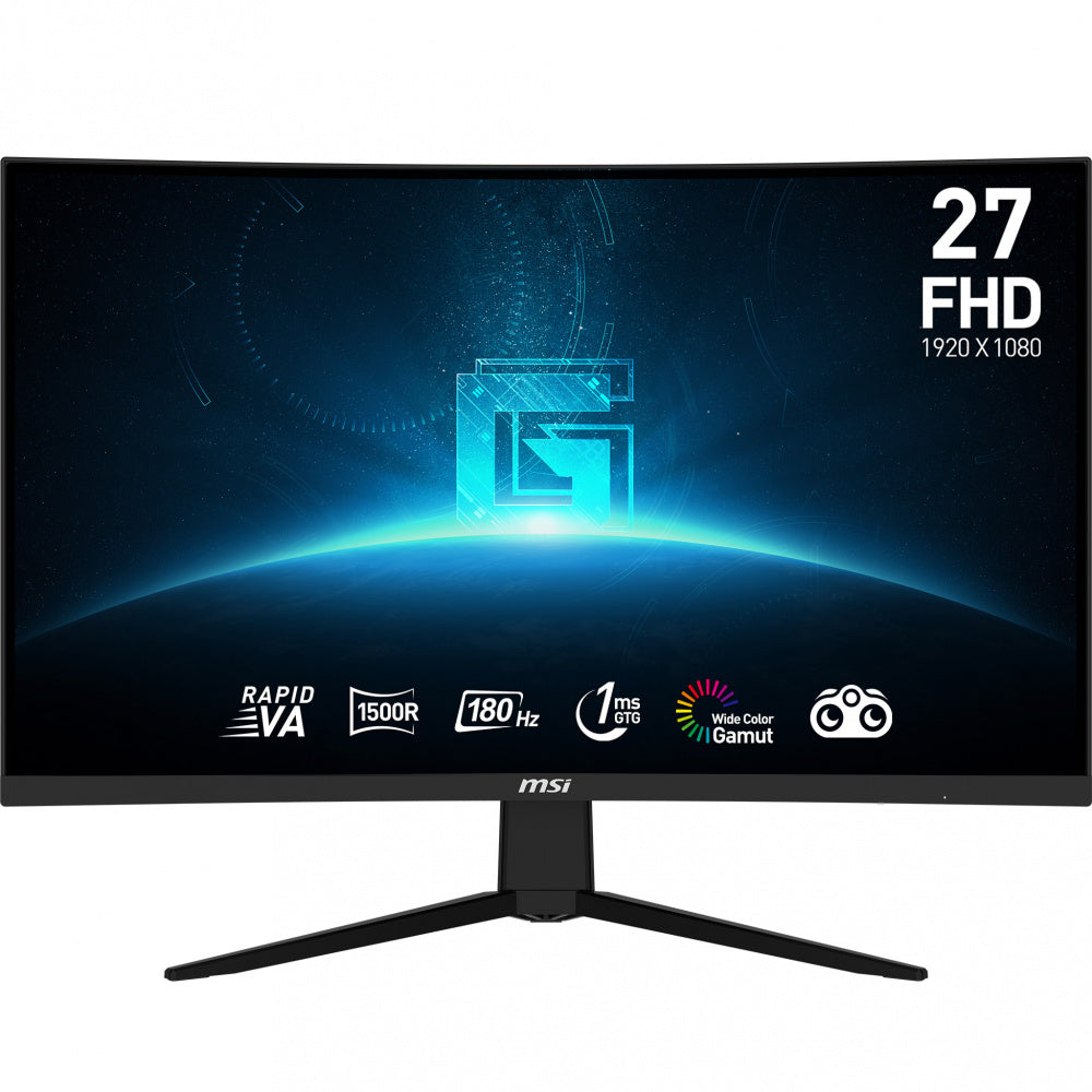 Monitor Gamer Curvo MSI G27C3F LCD 27", Full HD, 180Hz, HDMI/DisplayPort, Negro