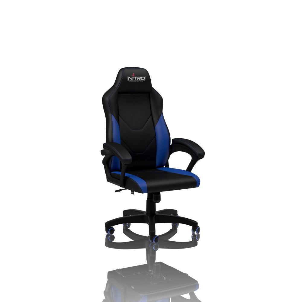 Silla Gamer Nitro Concepts C100 - Negro / Azul