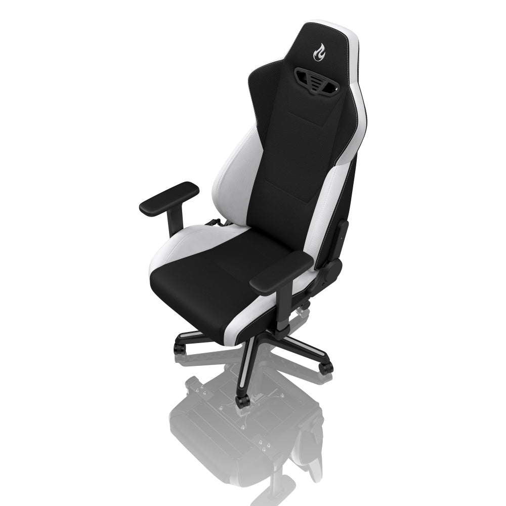 Silla Gamer Nitro Concepts S300 Negro/Blanco