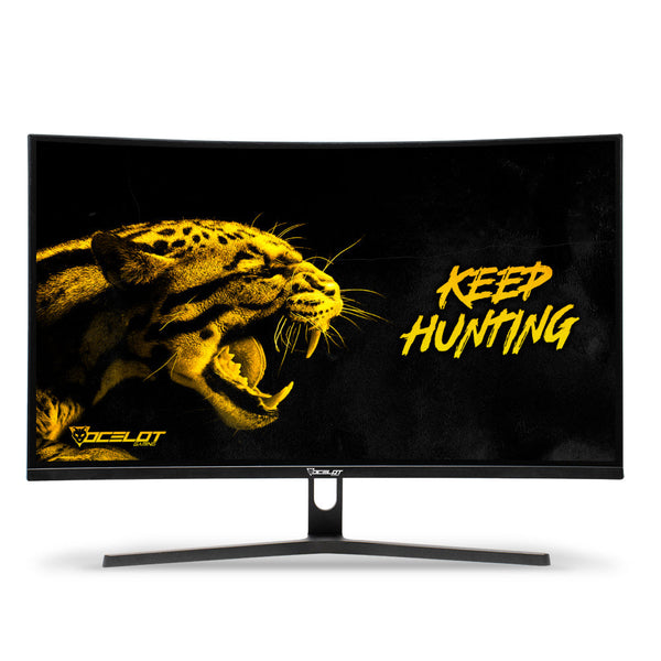 Monitor Curvo Ocelot Gamer 27 Con 240 Hz 1Ms De Tiempo De Respuesta Full Hd 1920X1080
