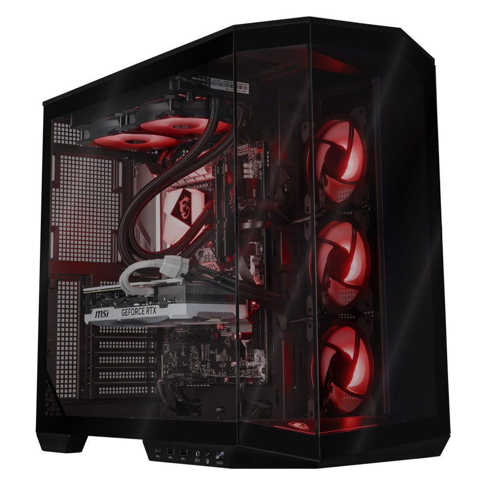 Computadora Gamer Invictus PC Power-074, Intel Core Ultra 7 265K, 5.5GHz, 32GB RAM, 1TB M.2 SSD + 2TB HDD, GeForce RTX 4060 Ti, Wi-Fi, Windows 11, Negro