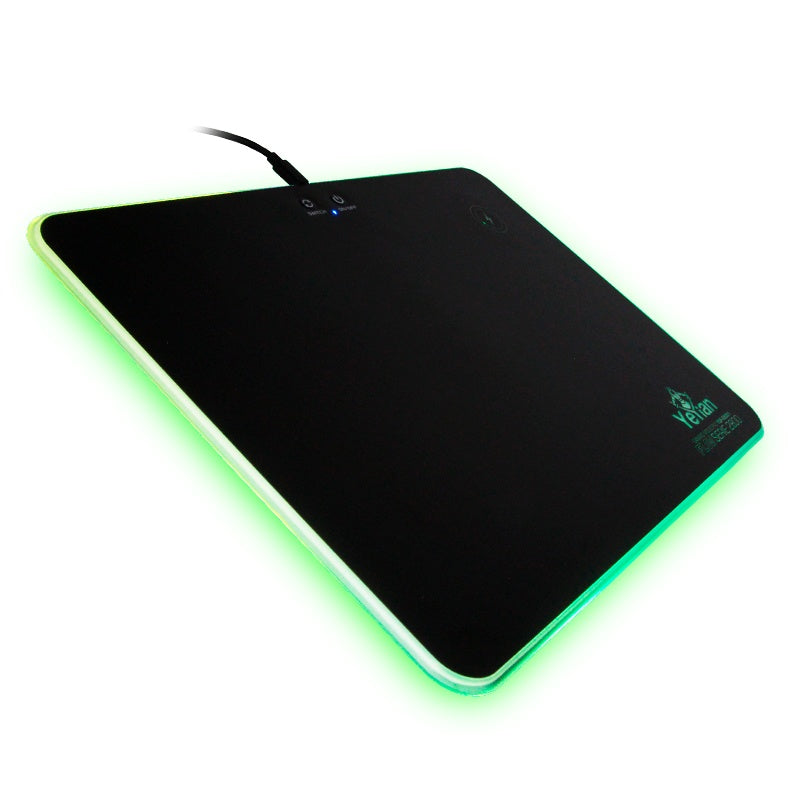 Mousepad Gamer Yeyian Flow 2700, 36cm x 26cm, Grosor 6mm, Negro