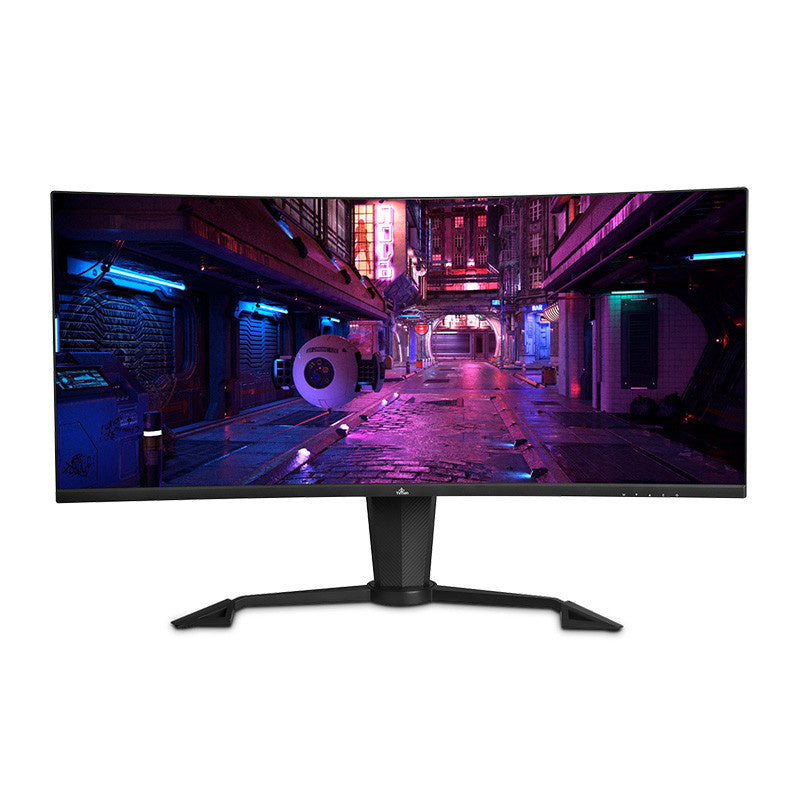 Monitor Gamer Curvo Yeyian Sigurd 4000 LED 34", Quad HD, Ultra Wide, G-Sync/FreeSync, 165Hz, HDMI/DisplayPort, Negro