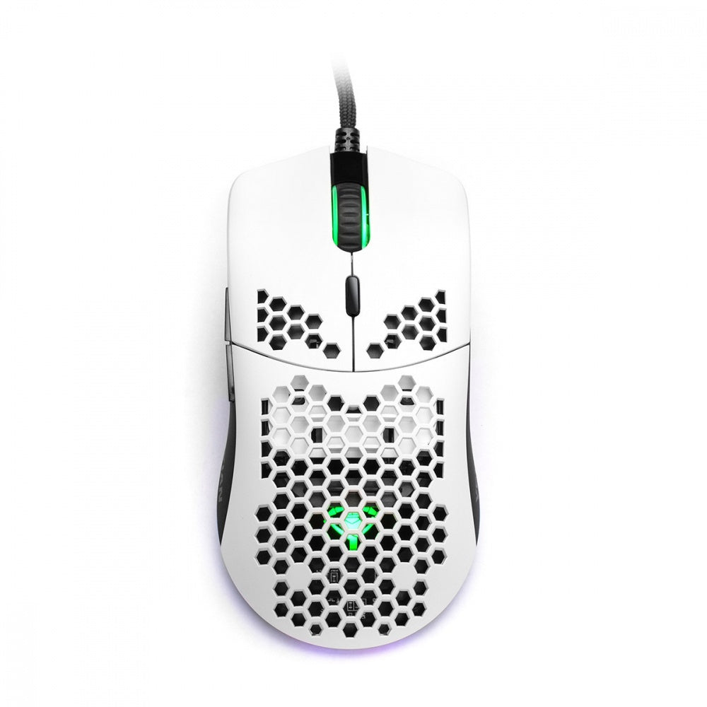 Mouse Gamer Ergonómico Yeyian Óptico Links, Alámbrico, USB, 7200DPI, Blanco