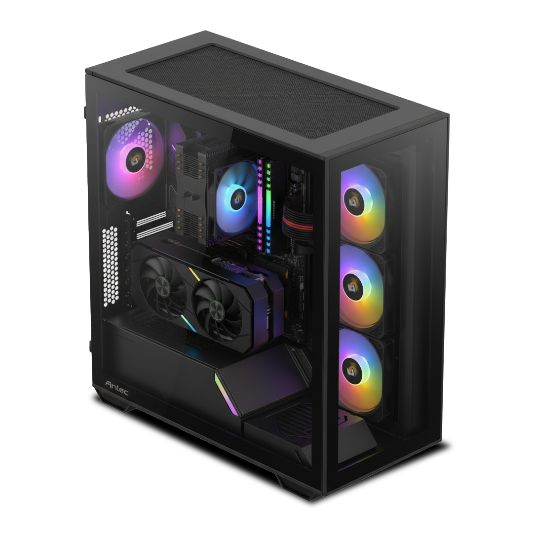 PC INVICTUS  GeForce RTX™  5070, AMD Ryzen™ 7 9700X, 32GB DDR5 RAM, 2TB M.2 Nvme Gen 4 SSD, Windows 11, PC Power-173,