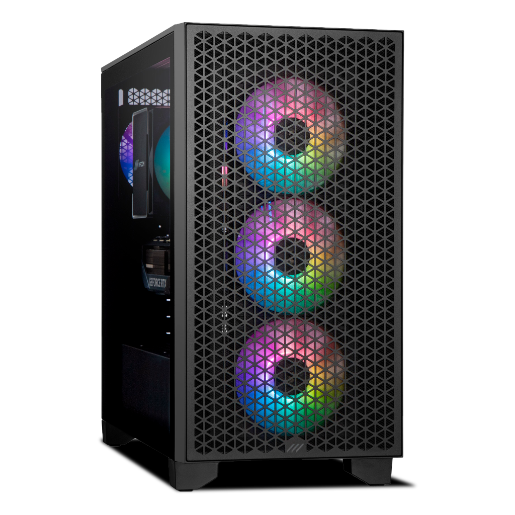PC INVICTUS  GeForce RTX™  5060, AMD Ryzen™ 5 5500, 32GB DDR4 RAM, 1TB M.2 Nvme Gen 4 SSD, Windows 11, PC Power-145,