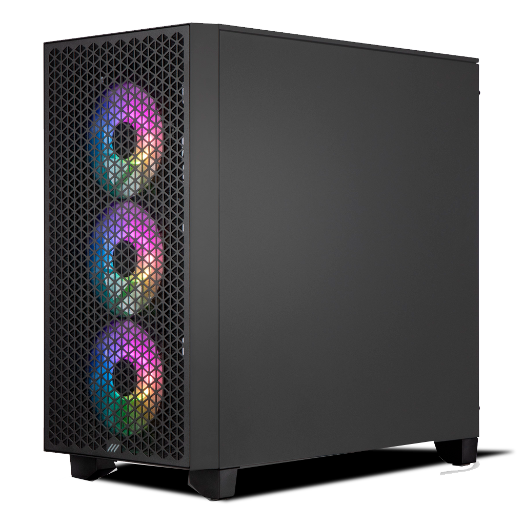 PC INVICTUS  GeForce RTX™  5060, AMD Ryzen™ 5 5500, 32GB DDR4 RAM, 1TB M.2 Nvme Gen 4 SSD, Windows 11, PC Power-145,