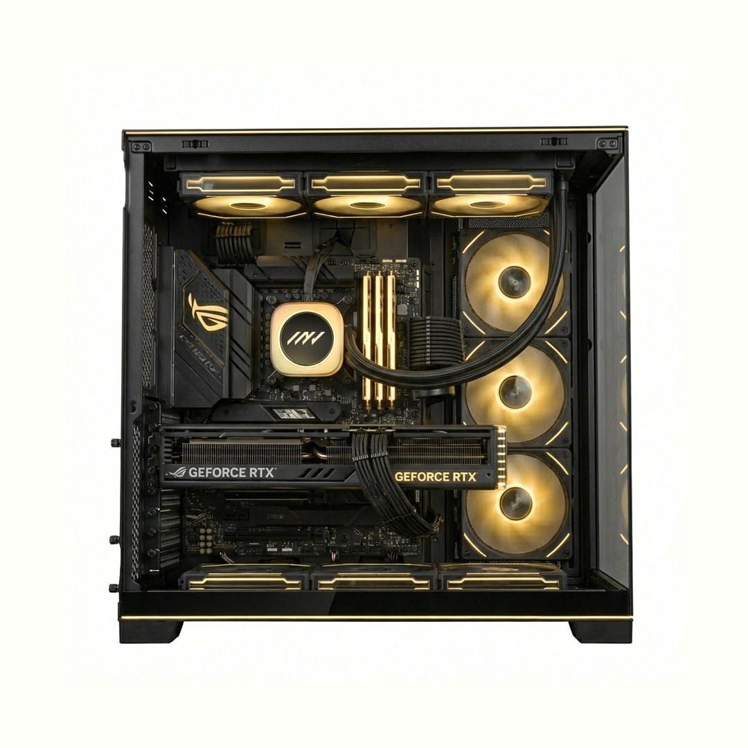 PC INVICTUS  GeForce RTX™  5090, AMD Ryzen™ 9 9950X3D, 128GB DDR5 RAM, 2TB M.2 Nvme Gen 4 SSD, Windows 11, PC Power-164-1-1