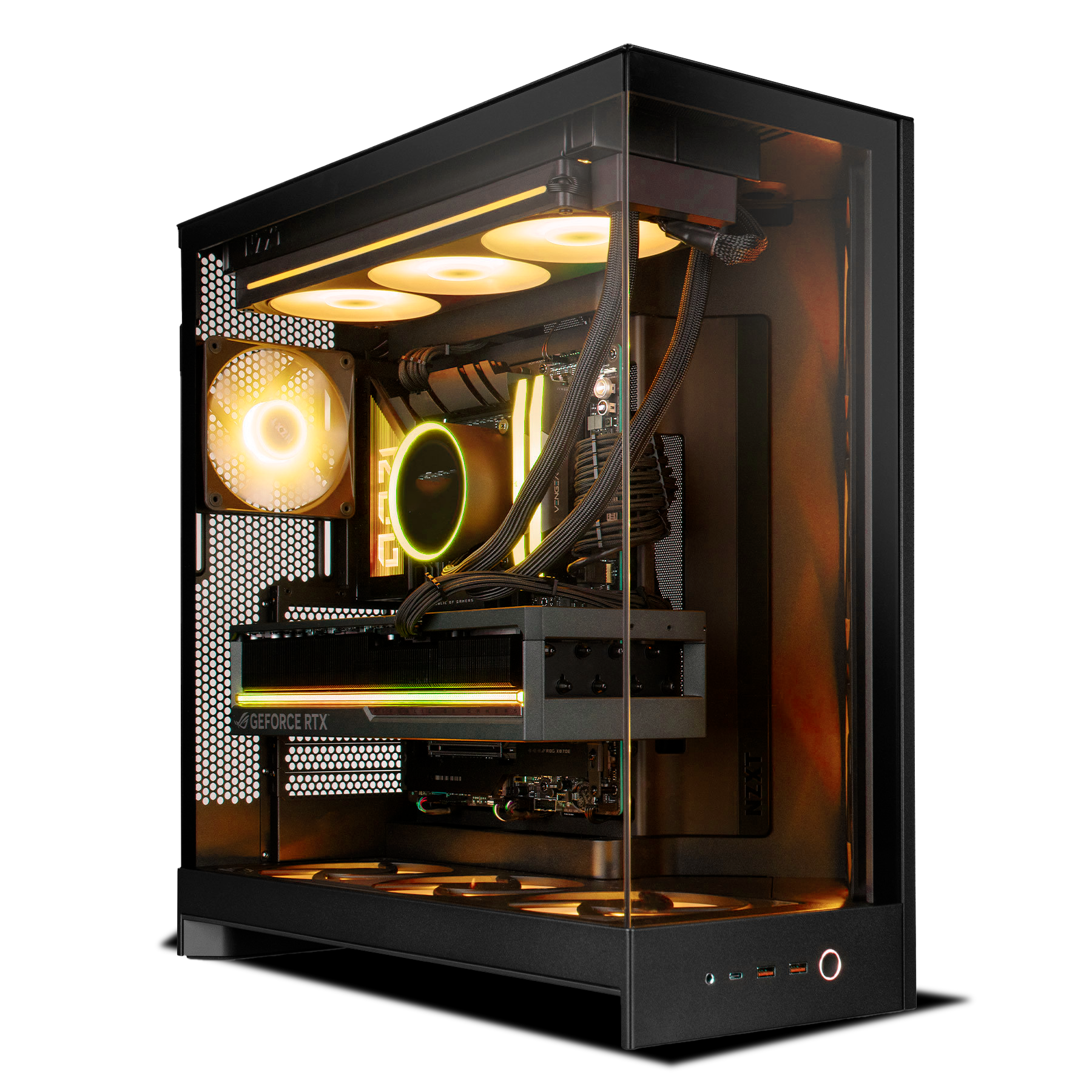 PC INVICTUS  GeForce RTX™  5080, AMD Ryzen™ 7 7700, 32GB DDR5 RAM, 2TB M.2 Nvme Gen 4 SSD, Windows 11, PC Power-060,