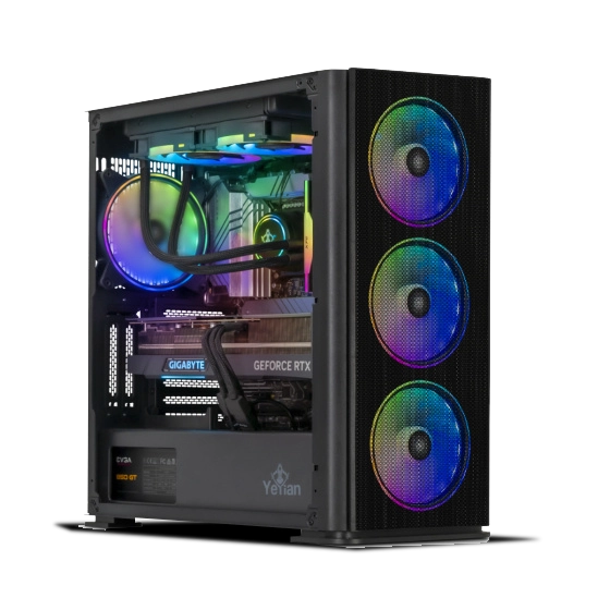 Super Deal  Invictus PC Power-066,  AMD Ryzen 7 7700X  4.50GHz, 32GB RAM, 1TB M.2 SSD + 2TB HDD,  GeForce RTX 4070 Super,  Wi-Fi, Windows 11, Negro