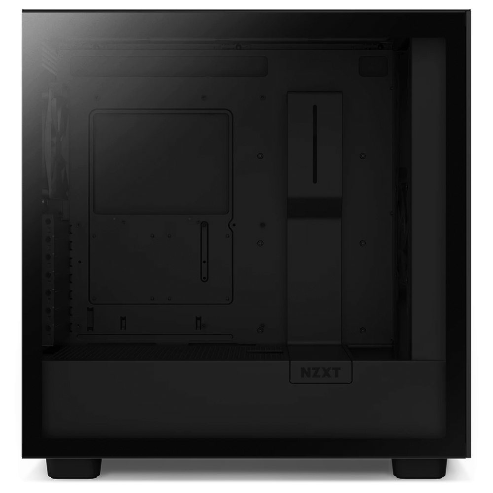 Gabinete NZXT H7 Flow con Ventana, Midi-Tower, Mini-ITX/Micro-ATX/ATX, USB 3.0, sin Fuente, 2 Ventiladores Instalados, Negro Mate