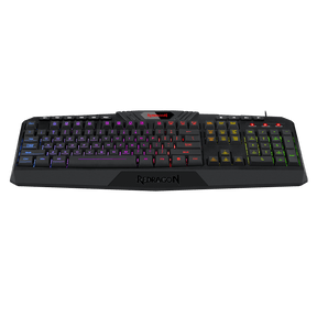 Teclado Gamer Redragon Harpe PRO K503A-RGB-SP, Teclado Membrana, Full Size, Alámbrico, RGB, Negro (Español)