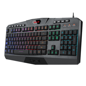 Teclado Gamer Redragon Harpe PRO K503A-RGB-SP, Teclado Membrana, Full Size, Alámbrico, RGB, Negro (Español)