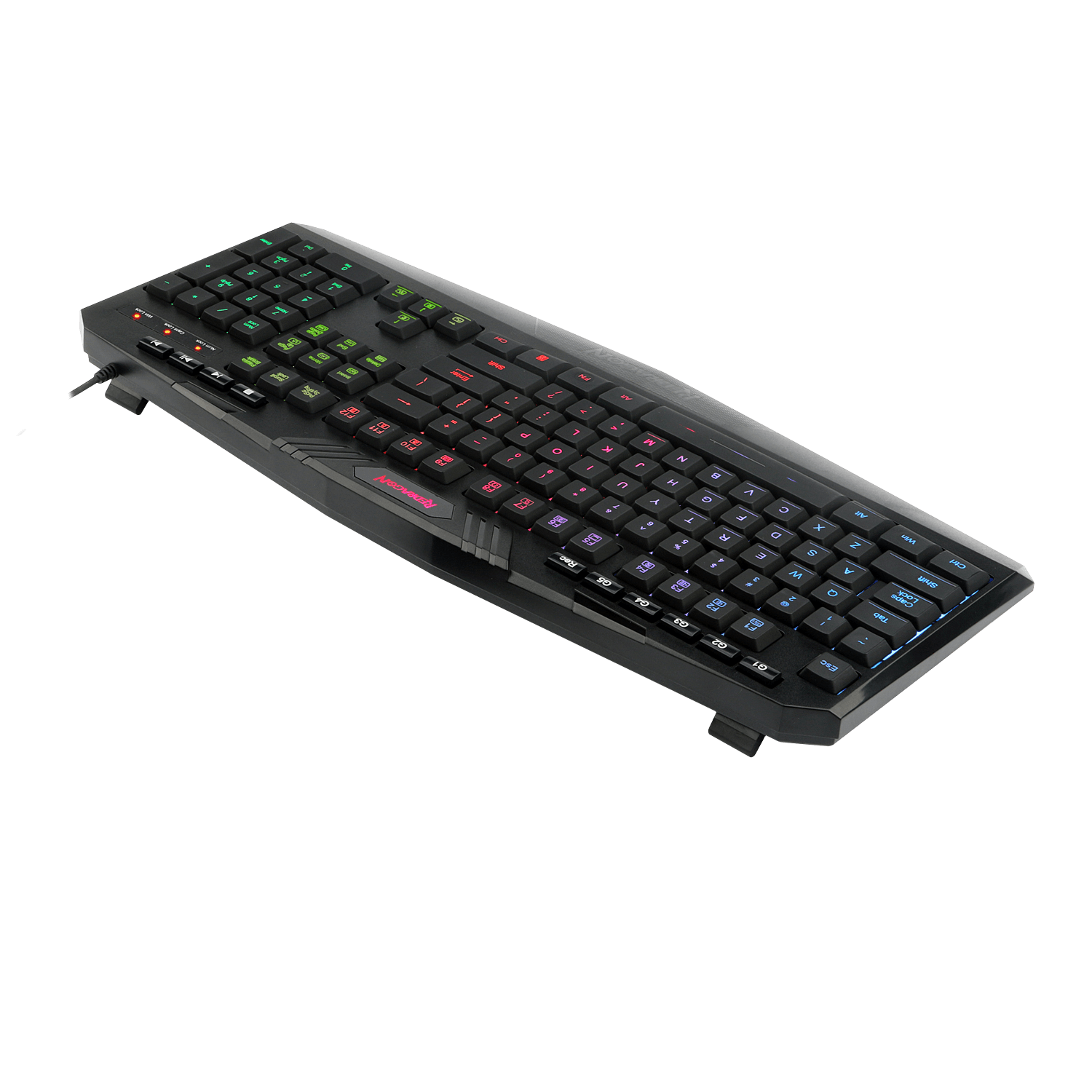 Teclado Gamer Redragon Harpe PRO K503A-RGB-SP, Teclado Membrana, Full Size, Alámbrico, RGB, Negro (Español)