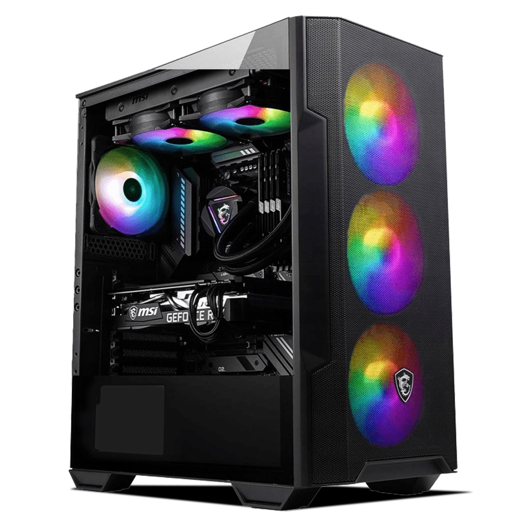 Computadora Gamer Invictus PC Power-073, Intel Core Ultra 5 245K, 5.2GHz, 32GB RAM,  1TB M.2 SSD + 2TB HDD, GeForce RTX 4070 Super, Wi-Fi, Windows 11, Negro