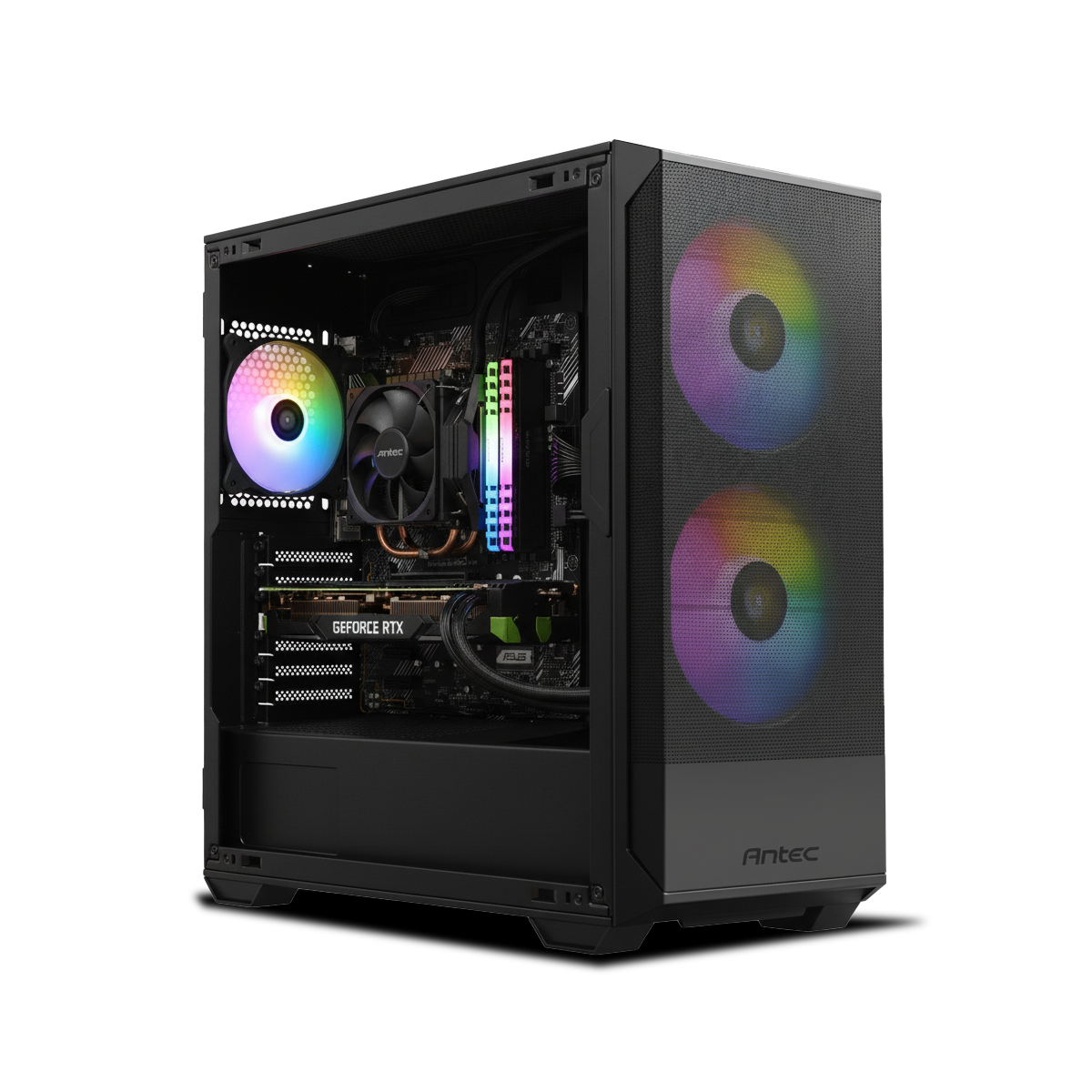 PC INVICTUS  GeForce RTX™  5050, Intel® Core™ i5-12400F, 32GB DDR5 RAM, 1TB M.2 Nvme Gen 4 SSD, Windows 11, PC Power-011,