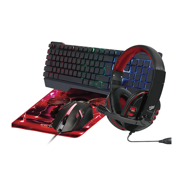 Combo Gaming 4 en 1 Invictus: La Experiencia Completa para Jugadores Inteligentes