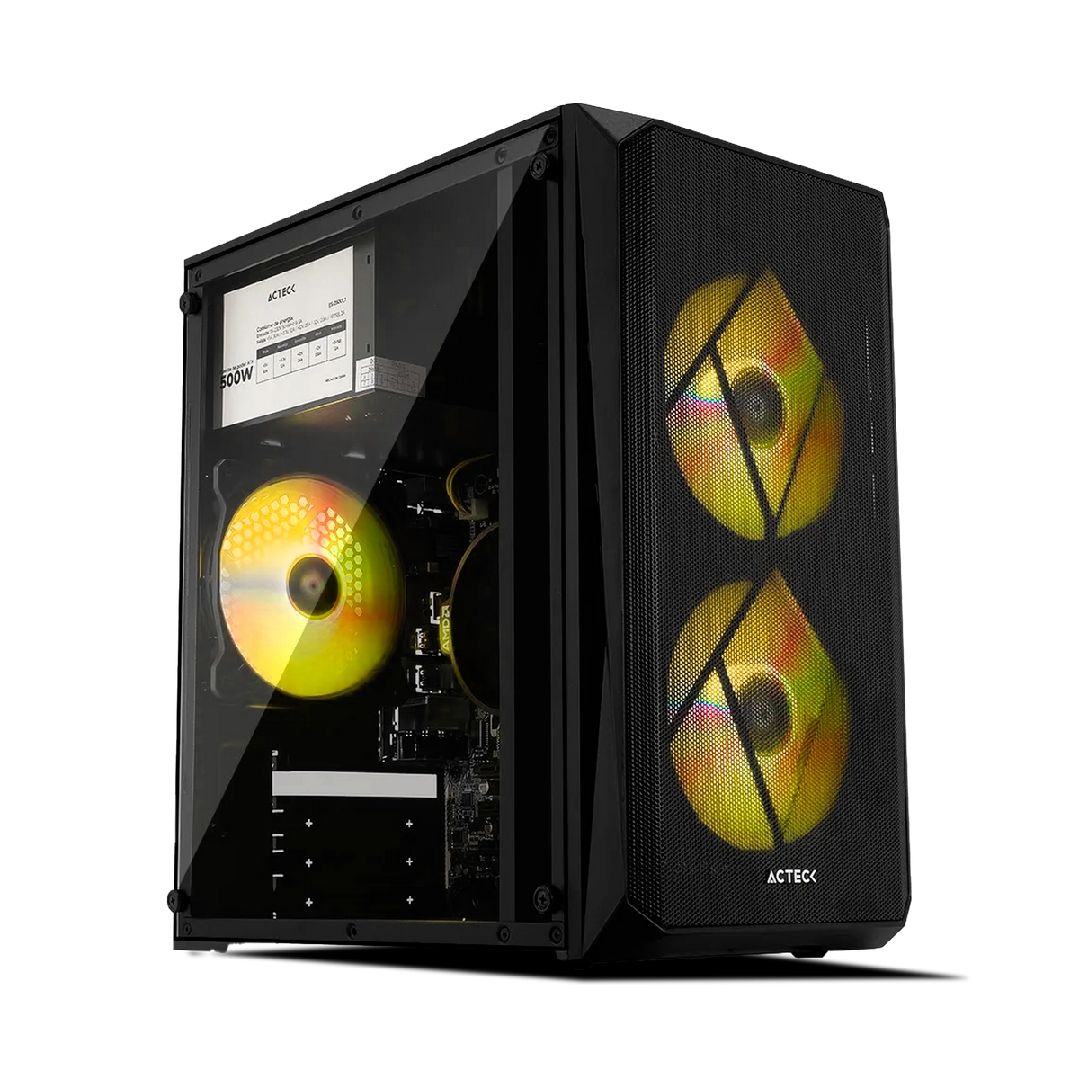 PC Gamer   AMD Radeon Graphics, AMD Ryzen™ 5 5600G, 16GB DDR4 RAM, 500GB M.2 Nvme Gen 3 SSD, Windows 10, PC Power-001,