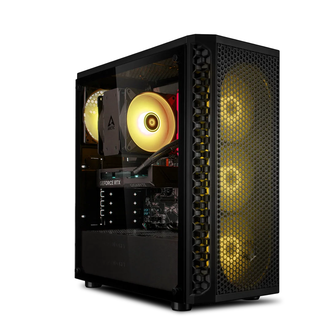 PC Gamer  GeForce RTX™  5060, AMD Ryzen™ 5 4500, 32GB DDR4 RAM, 1TB M.2 Nvme SSD, Windows 11, Invictus PC Power-145,