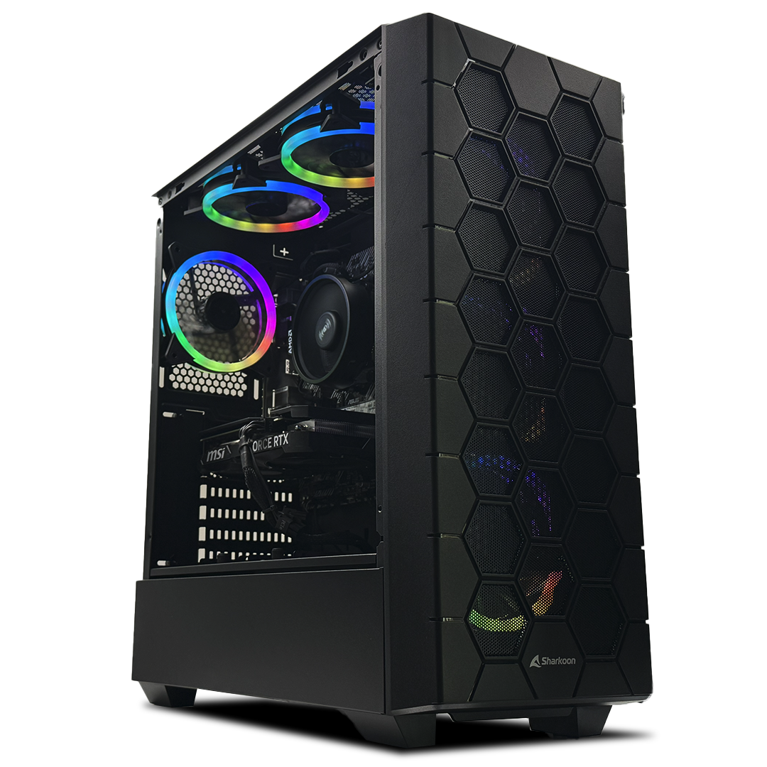 Computadora Gamer Invictus PC Power-0102, GeForce RTX 4060, Intel Core Ultra 5 245K, 32GB RAM, 500GB M.2 SSD + 2TB HDD