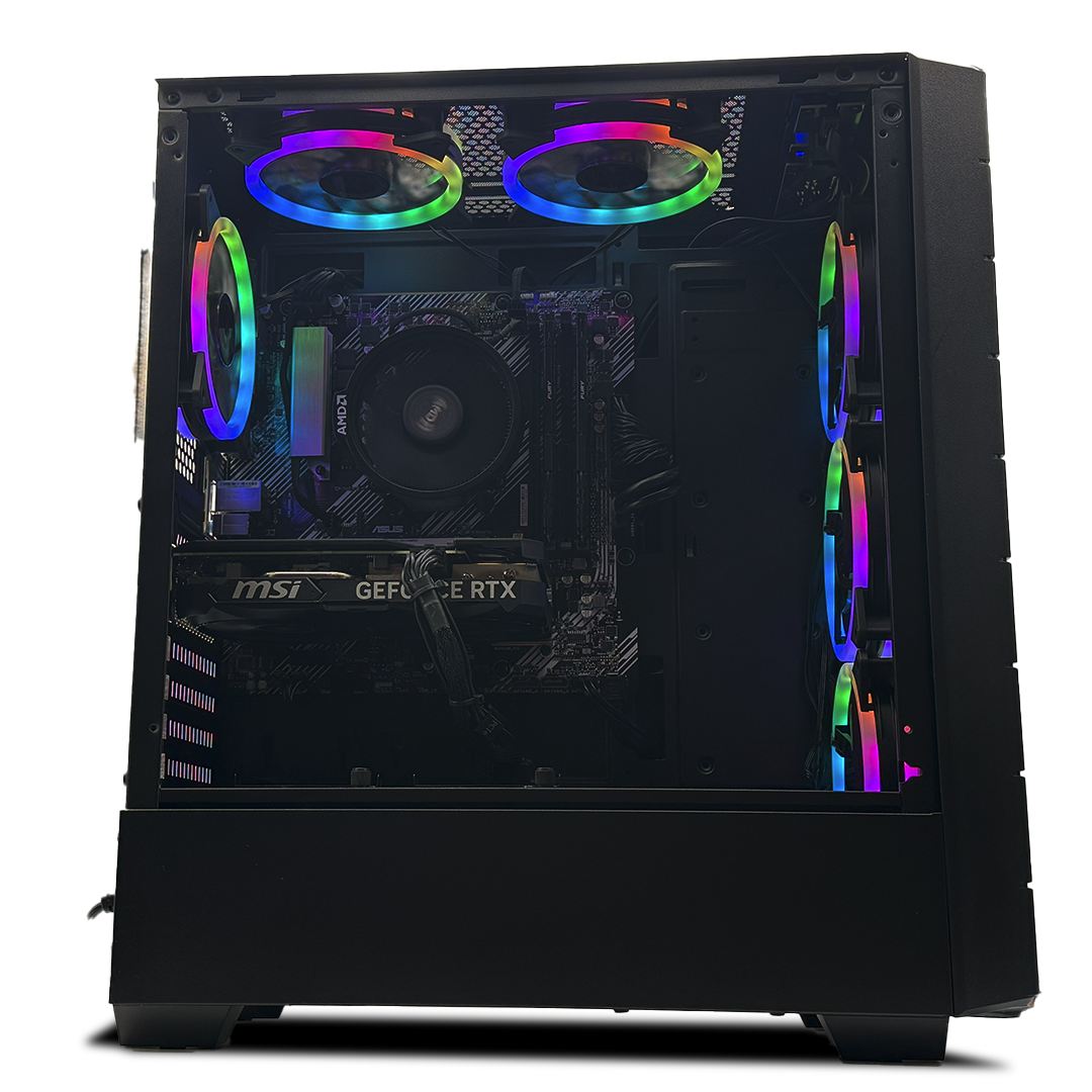 Computadora Gamer Invictus PC Power-0102, GeForce RTX 4060, Intel Core Ultra 5 245K, 32GB RAM, 500GB M.2 SSD + 2TB HDD