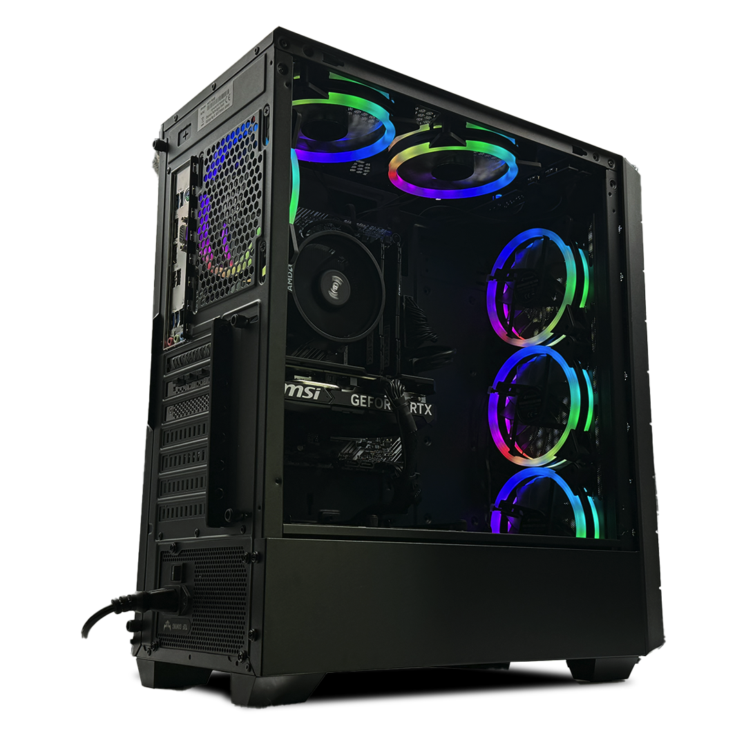 Computadora Gamer Invictus PC Power-0100, GeForce RTX 4060, Intel Core i5-13400F, 32GB RAM, 500GB M.2 SSD + 2TB HDD