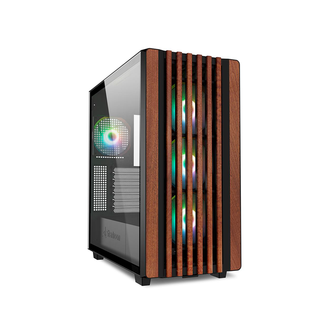 Gabinete  Sharkoon Rebel C70G RGB ATX Black