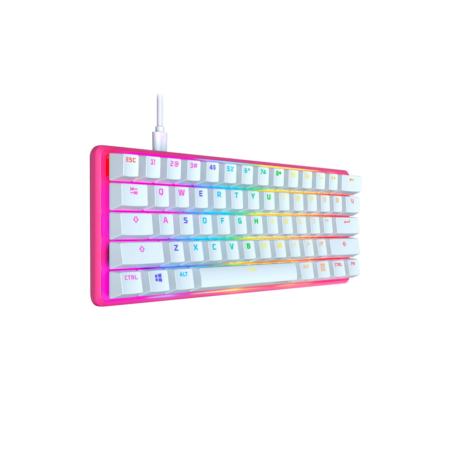 Hyperx Alloy Origins 60 - Mechanical Gaming Keyboard Pink Limited Edition - Hx Red (Us Layout) Hkbo1