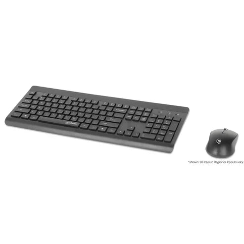 Kit De Teclado Y Mouse Optico Inalambricos Mwk7350