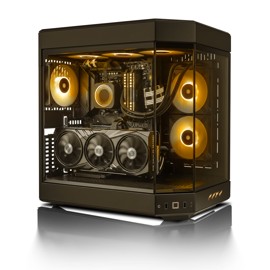 PC INVICTUS  GeForce RTX™  5080, AMD Ryzen™ 9 9900X3D, 32GB DDR5 RAM, 2TB M.2 Nvme Gen 4 SSD, Windows 11, PC Power-163,