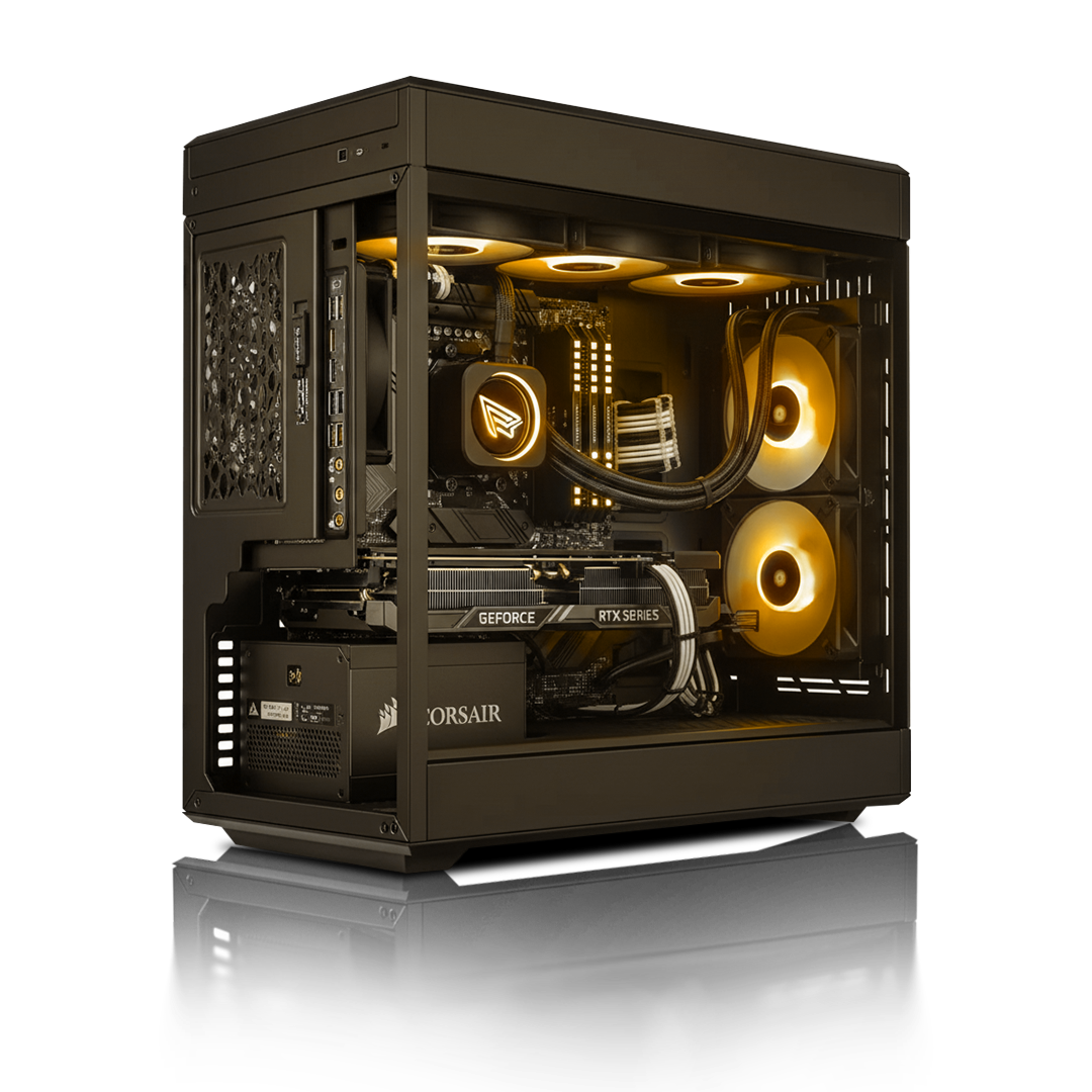 PC INVICTUS  GeForce RTX™  5080, AMD Ryzen™ 9 9900X3D, 32GB DDR5 RAM, 2TB M.2 Nvme Gen 4 SSD, Windows 11, PC Power-163,