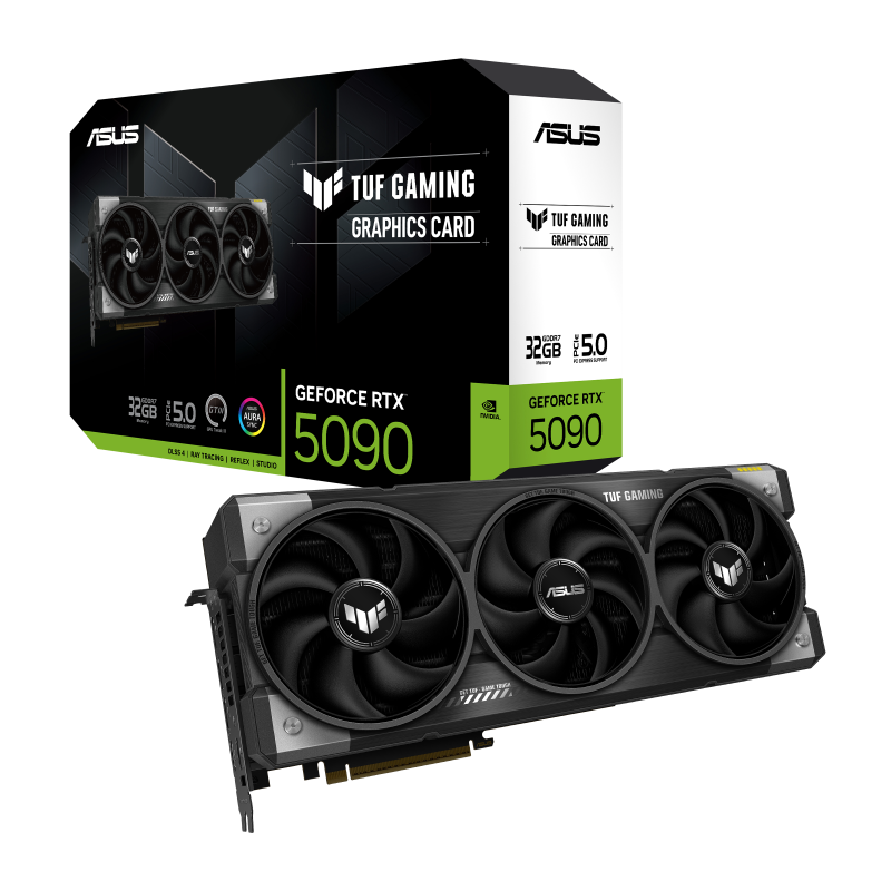 Tarjeta de Video Nvidia ASUS TUF Gaming GeForce RTX™ 5090 32GB GDDR7, 32GB GDDR7, PCI Express 5.0, TUF-RTX5090-32G-GAMING